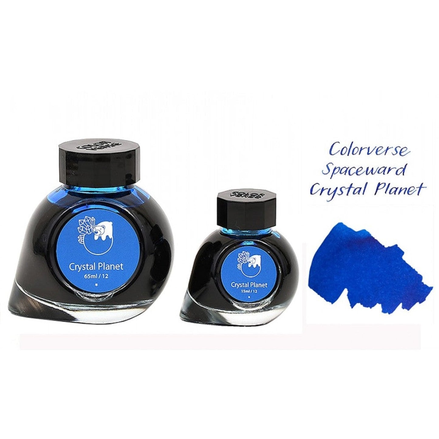 Colorverse Spaceward Season 1 Ink Bottle Set (Crystal Planet - 65 ML/15 ML) S-12