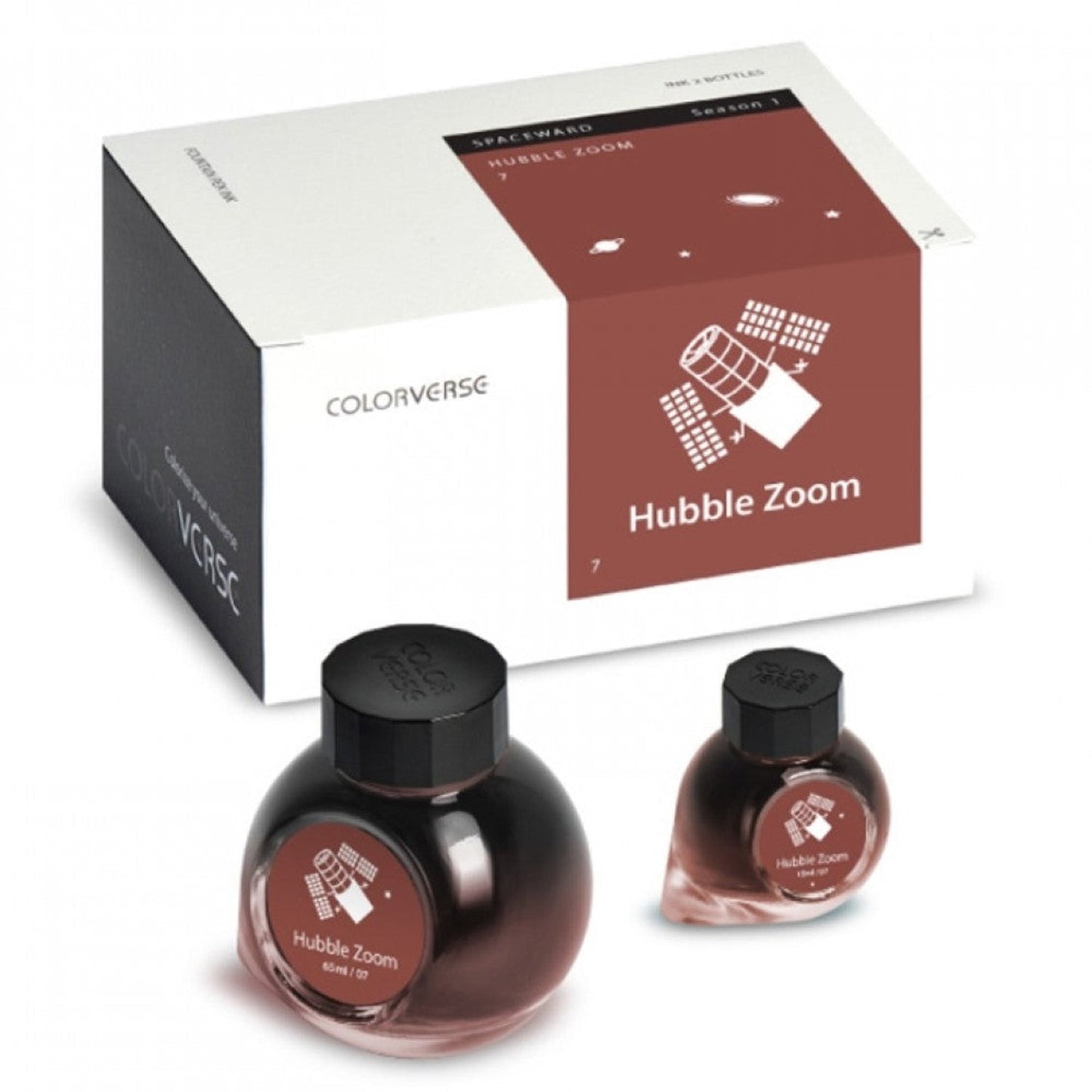 Colorverse Spaceward Season 1 Ink Bottle Set (Hubble Zoom - 65 ML/15 ML) S-7