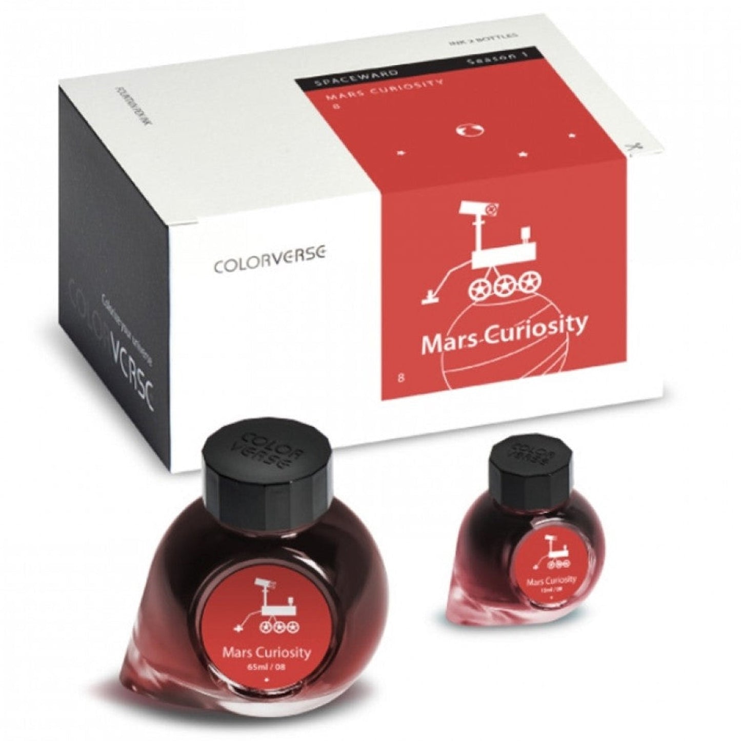 Colorverse Spaceward Season 1 Ink Bottle Set (Mars Curiosity - 65 ML/15 ML) S-8