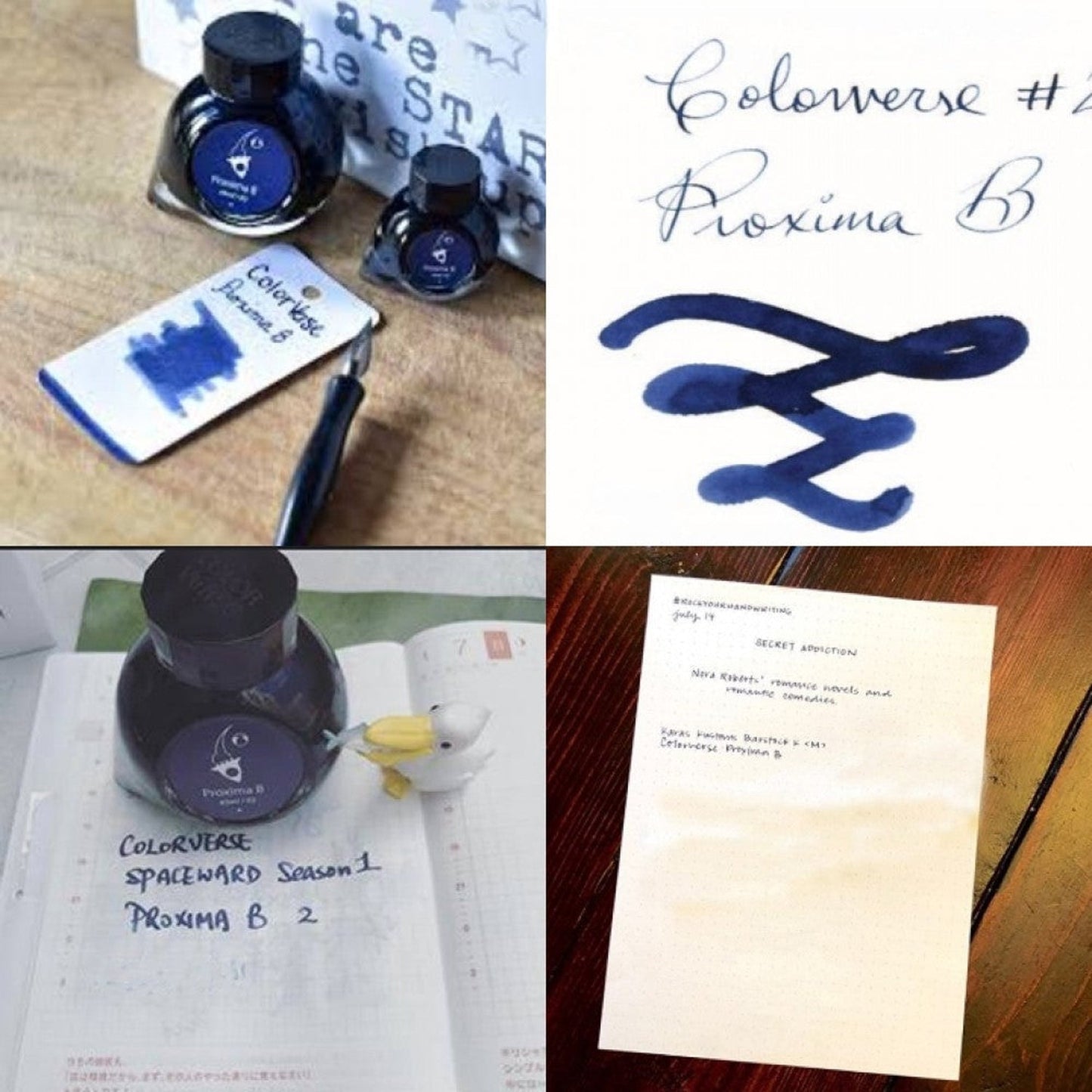 Colorverse Spaceward Season 1 Ink Bottle Set (Proxima B - 65 ML/15 ML) S-2