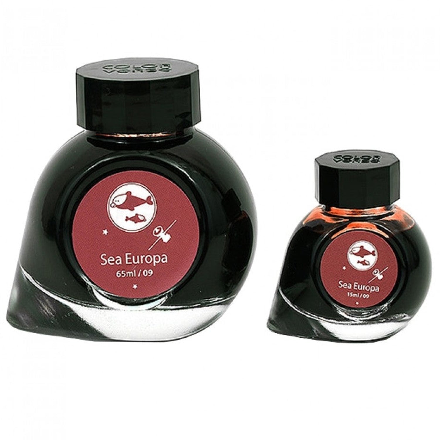 Colorverse Spaceward Season 1 Ink Bottle Set (Sea Europa - 65 ML/15 ML) S-9