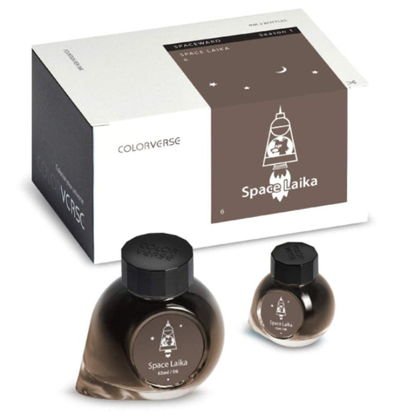 Colorverse Spaceward Season 1 Ink Bottle Set (Space Laika - 65 ML/15 ML) S-6