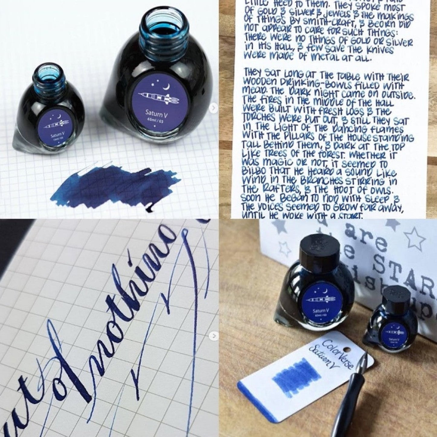 Colorverse Spaceward Season 1 Ink Bottle Set (Saturn V - 65 ML/15 ML) S-3