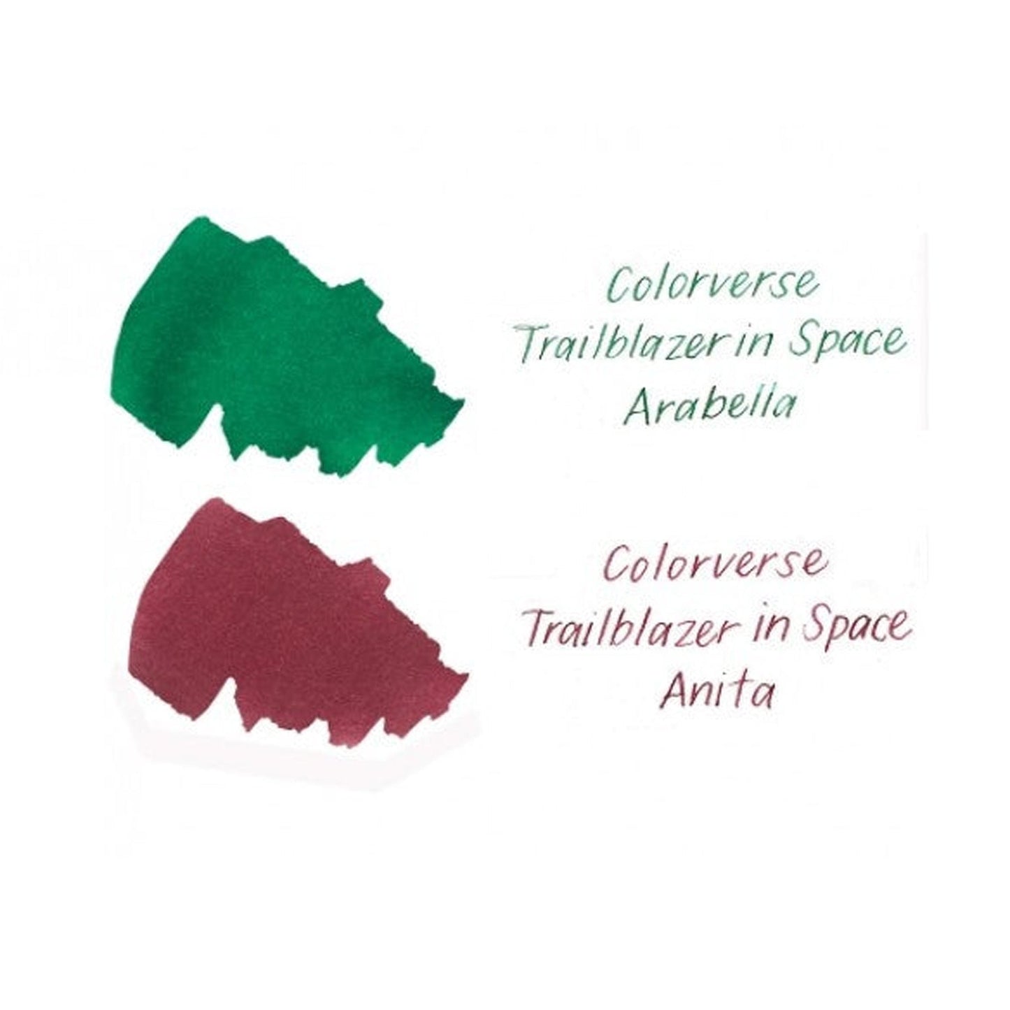 Colorverse Trailblazer In Space Ink Bottle Set (Arabella/Anita - 65 ML/15 ML) T-51/52