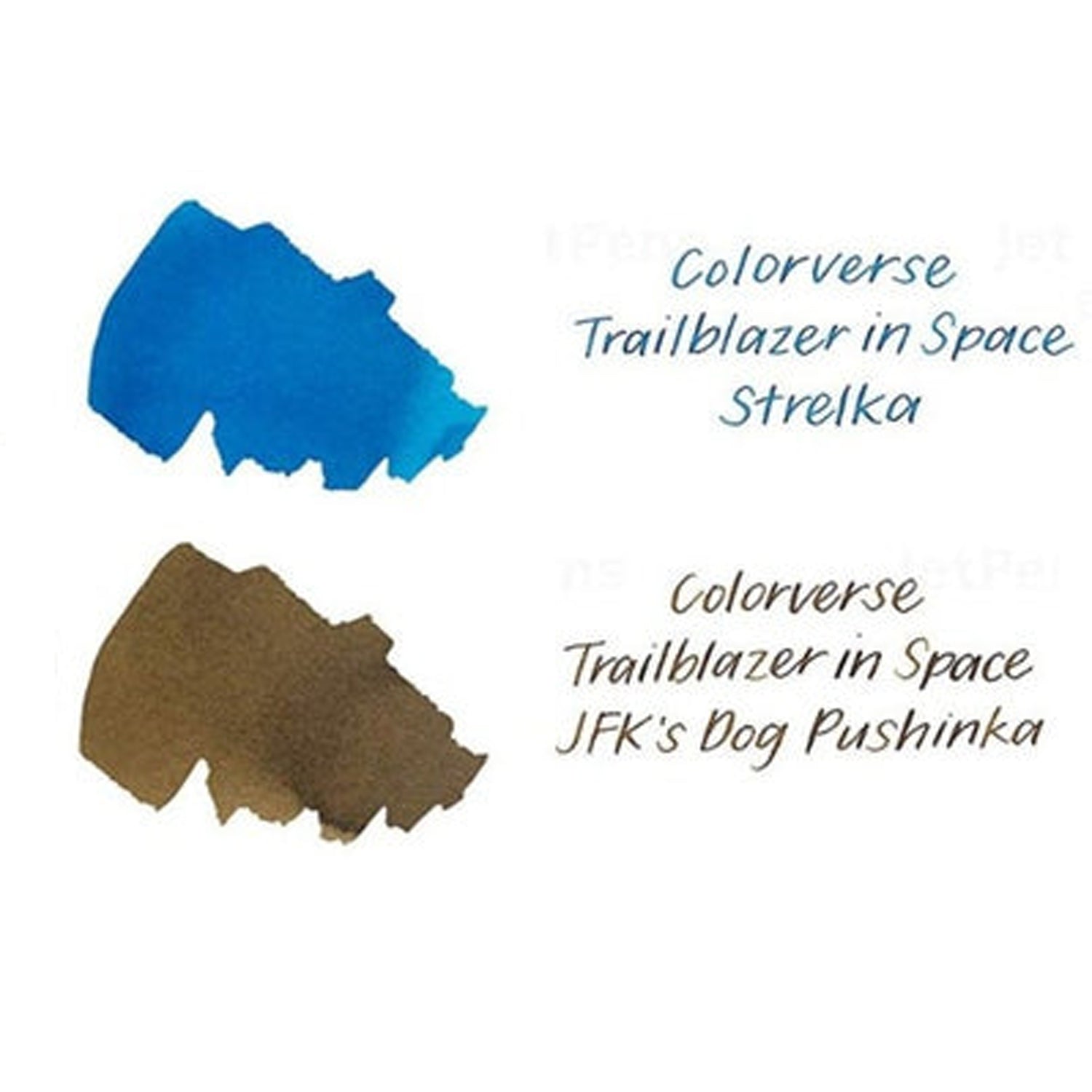 Colorverse Trailblazer In Space Ink Bottle Set (Strelka/JFK's Dog Pushinka - 65 ML/15 ML) T-45/46