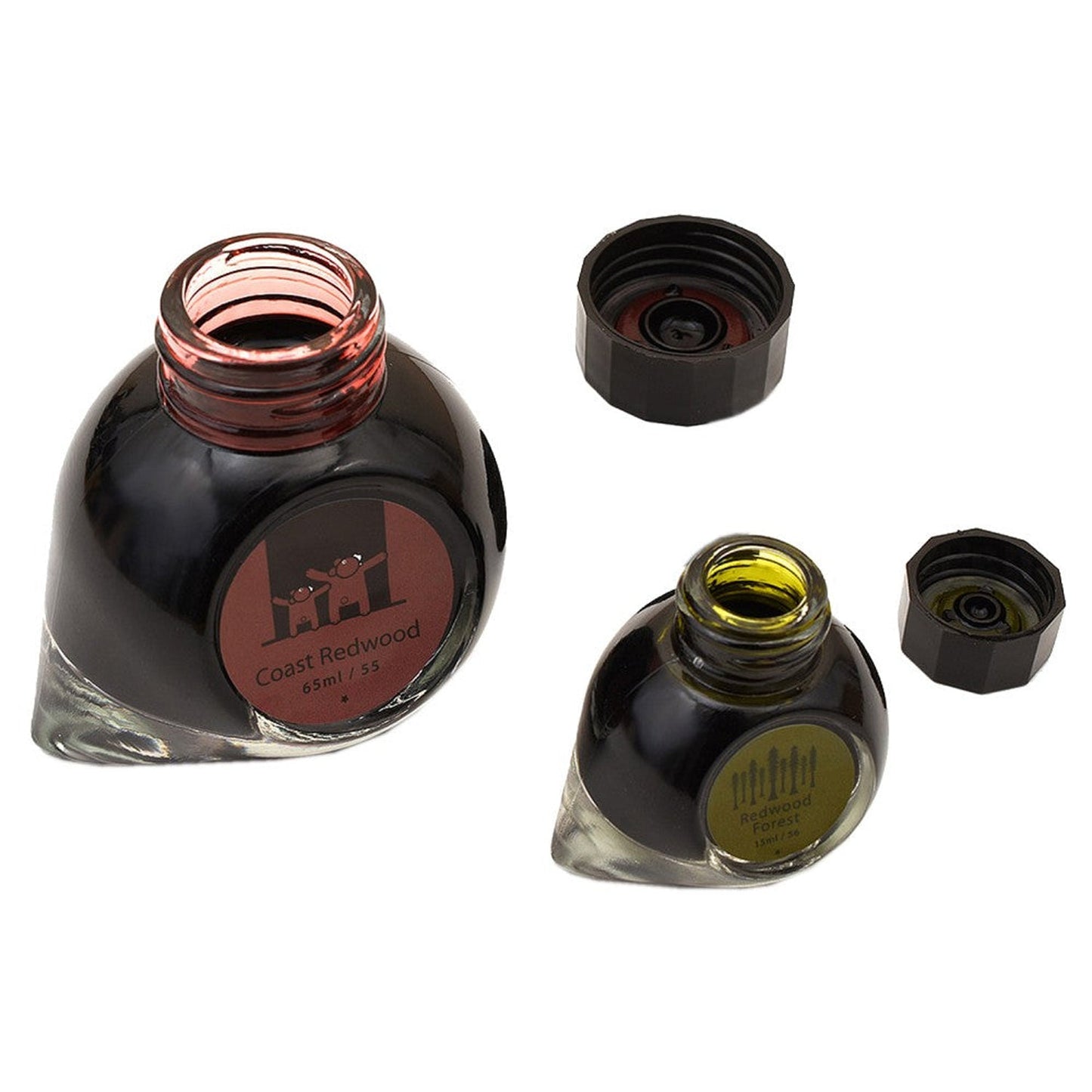 Colorverse Wisdom of Trees Ink Bottle Set (Coast Redwood/Redwood Forest - 65 ML/15 ML) W-55/56