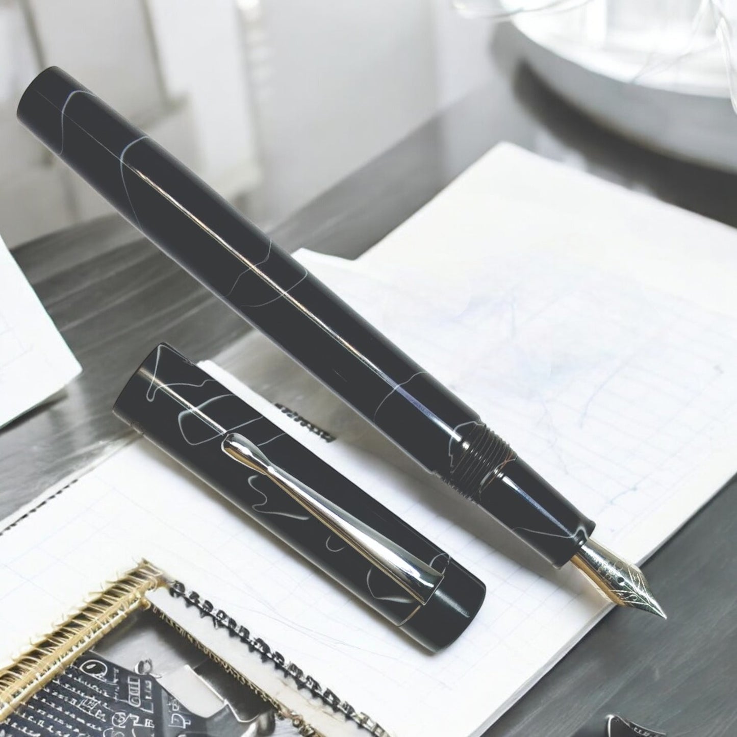 Click Century Black CT Fountain Pen CLK130070BK