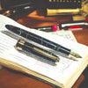 Click Falcon Acrylic Black GT Fountain Pen CLK130060BK
