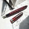 Click Falcon Acrylic Ruby Red CT Fountain Pen CLK130013RR