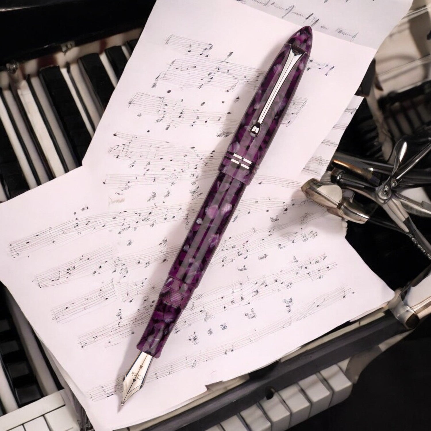 Click Yen Amethyst Fountain Pen CLK136000AM