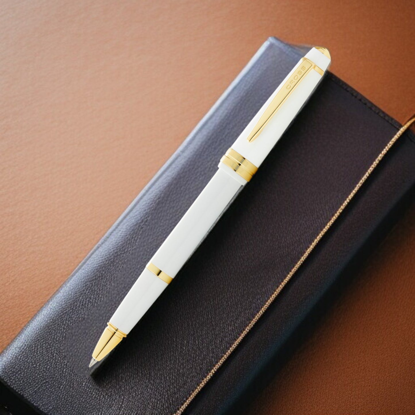 Cross Bailey Light White GT Roller Ball Pen AT0745-10