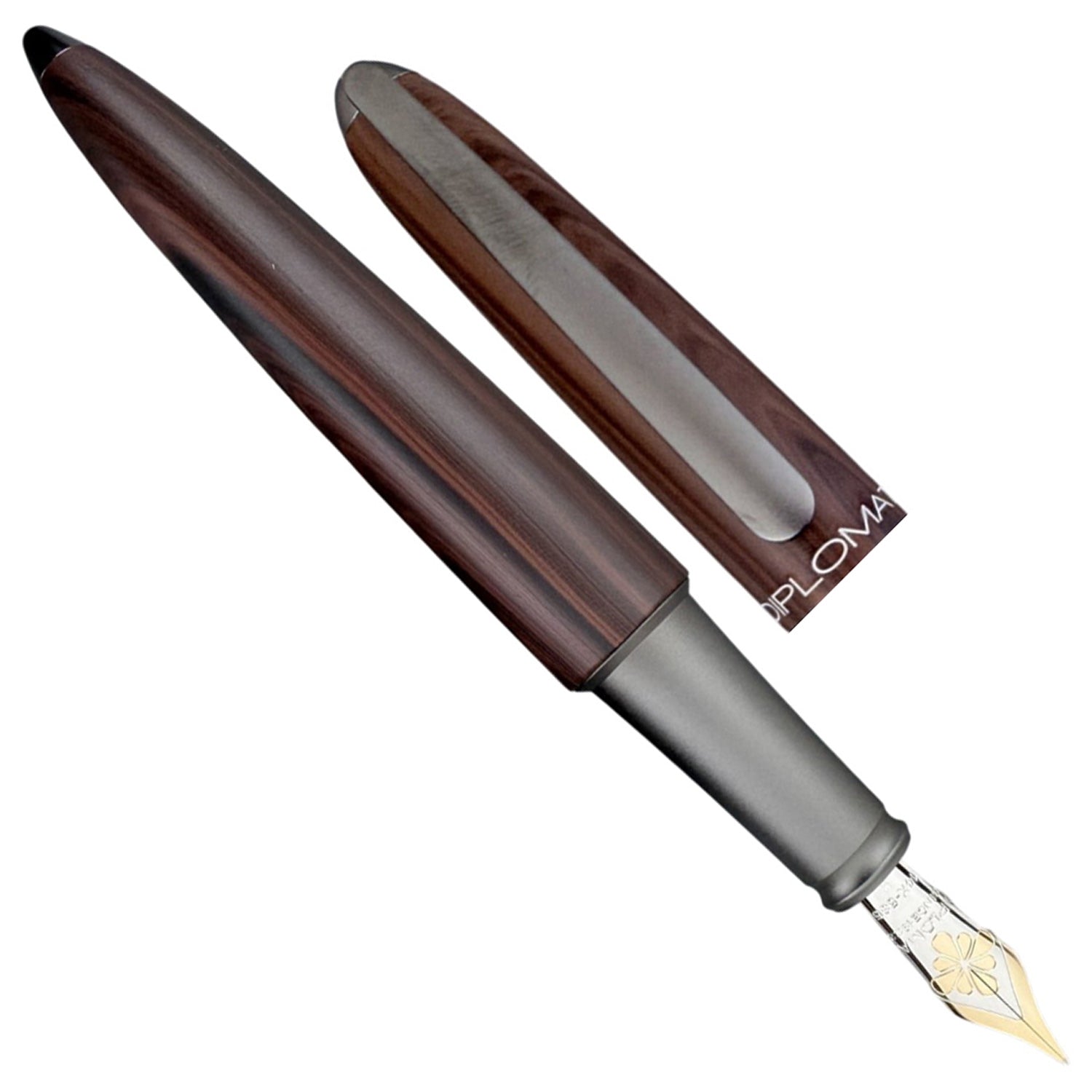 Diplomat Aero Black Forest 14CT Fountain Pen