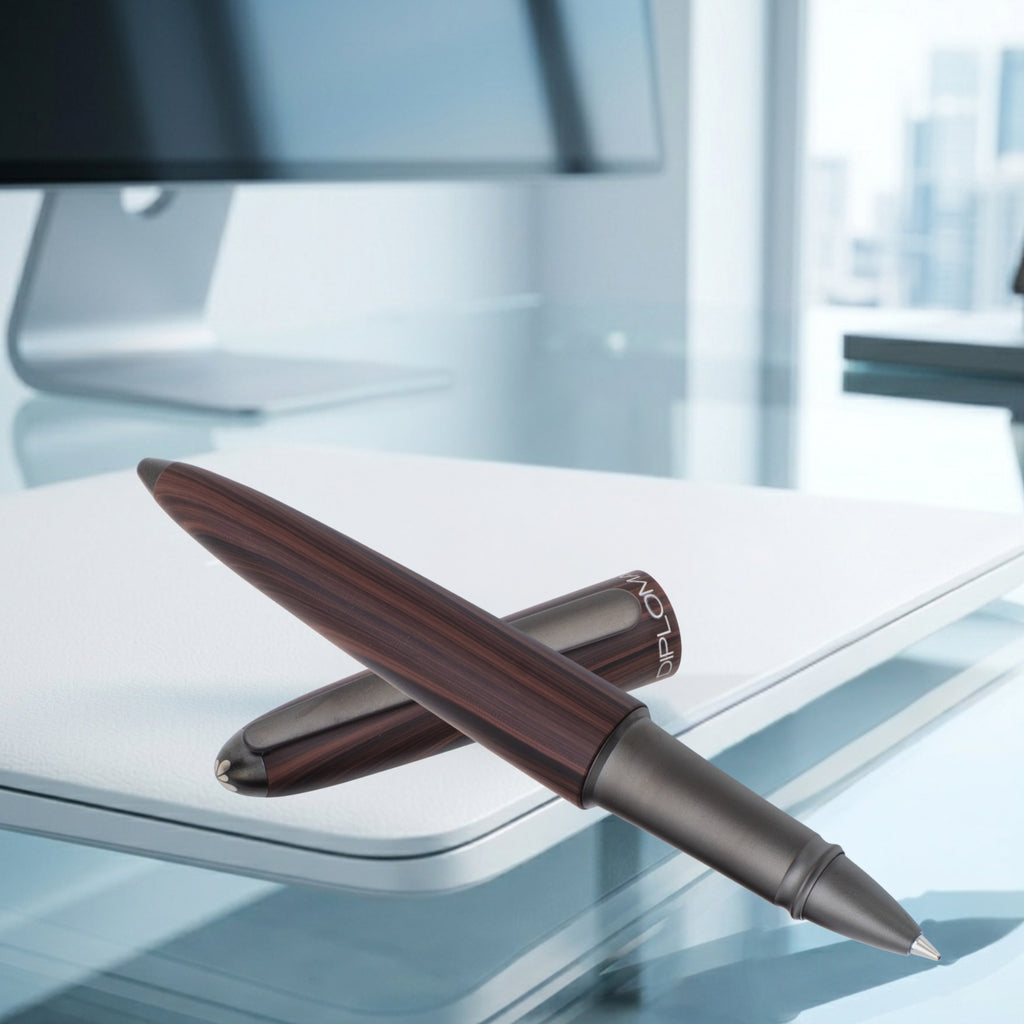 Diplomat Aero Black Forest Roller Ball Pen D40334030