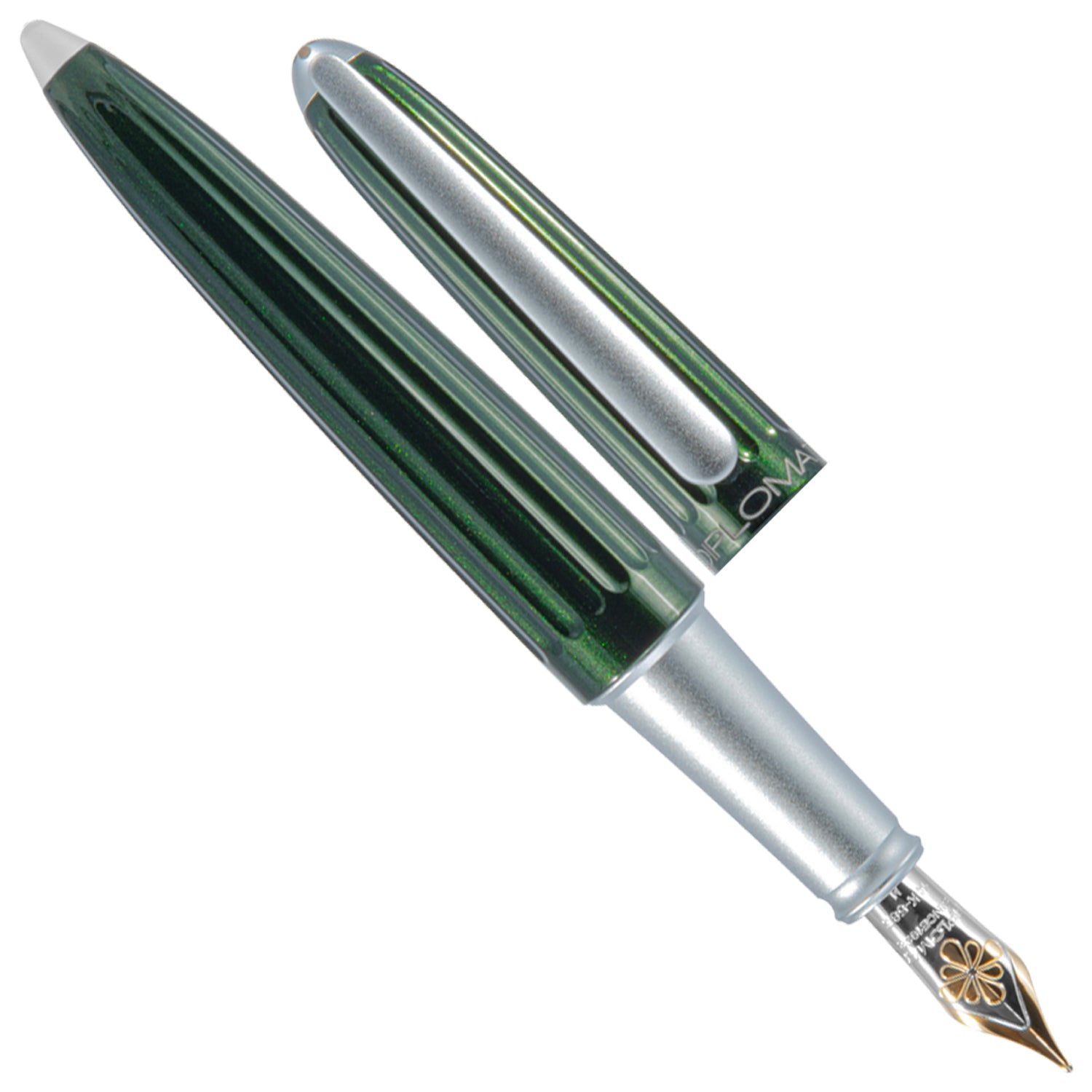 Diplomat Aero Evergreen 14CT Fountain Pen