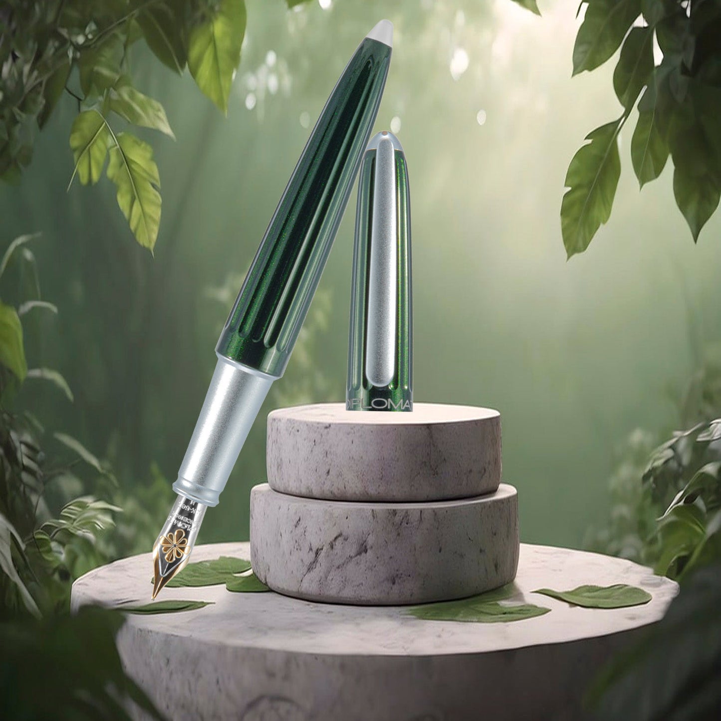 Diplomat Aero Evergreen 14CT Fountain Pen