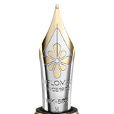 Diplomat Aero Matt Black 14CT Bi-Colour Nib Section