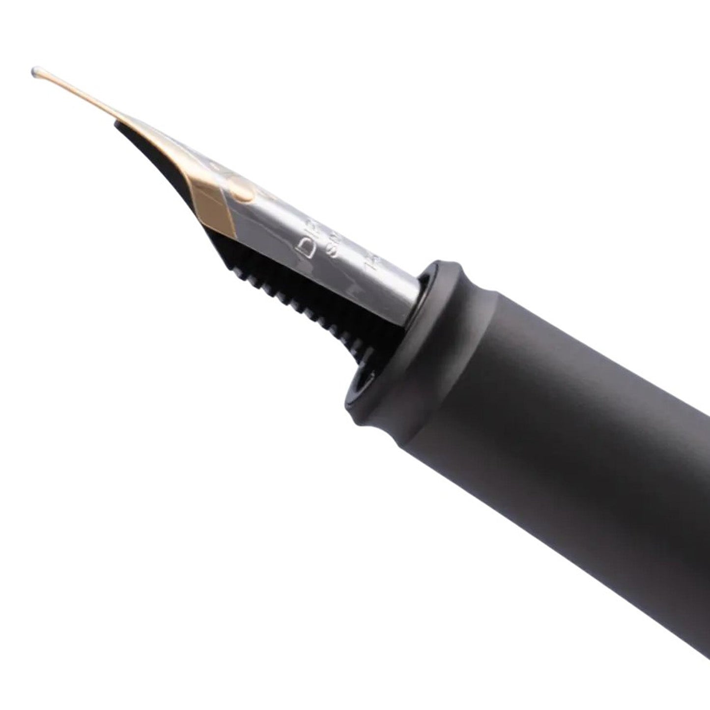 Diplomat Aero Matt Black 14CT Bi-Colour Nib Section