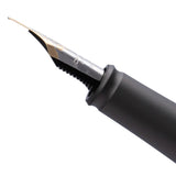 Diplomat Aero Matt Black 14CT Bi-Colour Nib Section