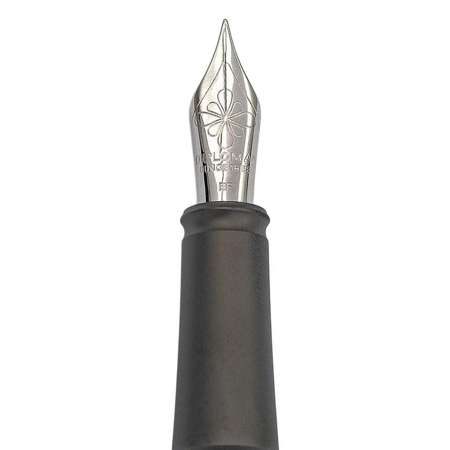Diplomat Aero Matt Black Stainless Steel Nib Section