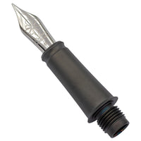 Diplomat Aero Matt Black Stainless Steel Nib Section
