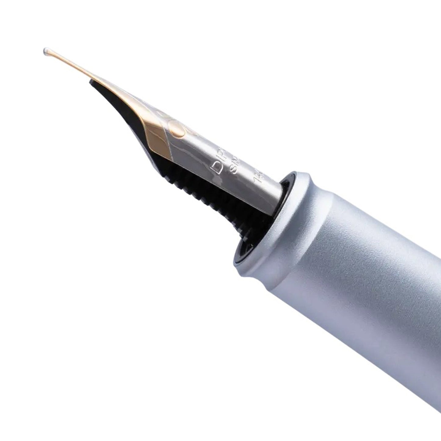 Diplomat Aero Matt Chrome 14CT Bi-Colour Nib Section