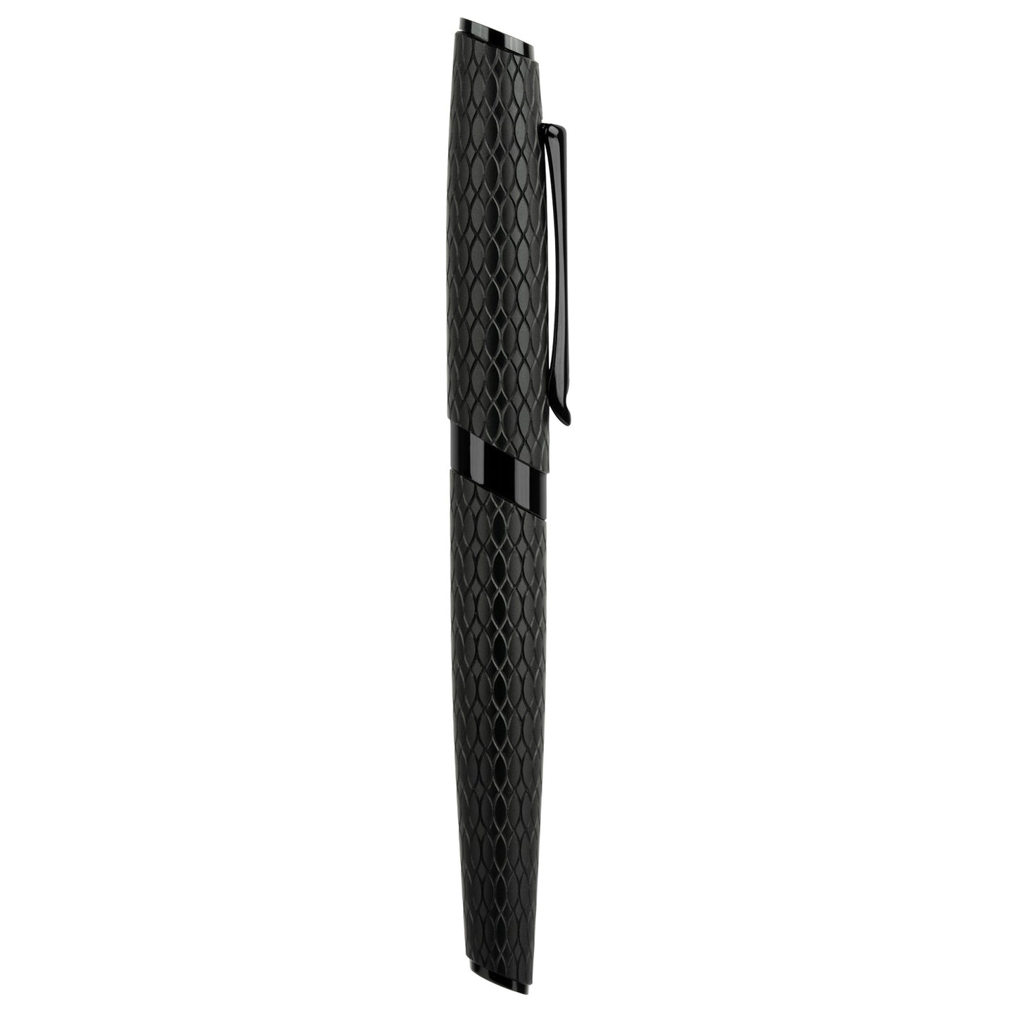 Diplomat Cobra Black Guilloche PVD Roller Ball Pen D41401030