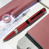 Diplomat Cobra Burgundy Guilloche PVD Roller Ball Pen D41402030