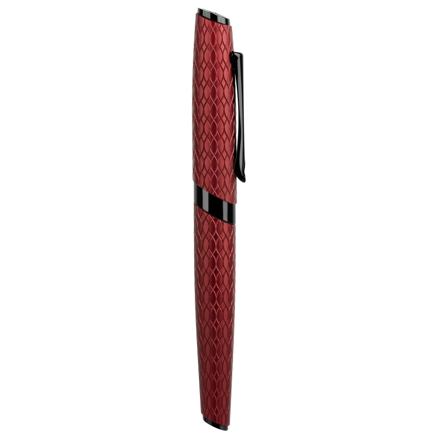 Diplomat Cobra Burgundy Guilloche PVD Roller Ball Pen D41402030
