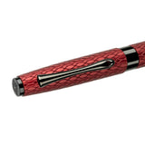 Diplomat Cobra Burgundy Guilloche PVD Roller Ball Pen D41402030