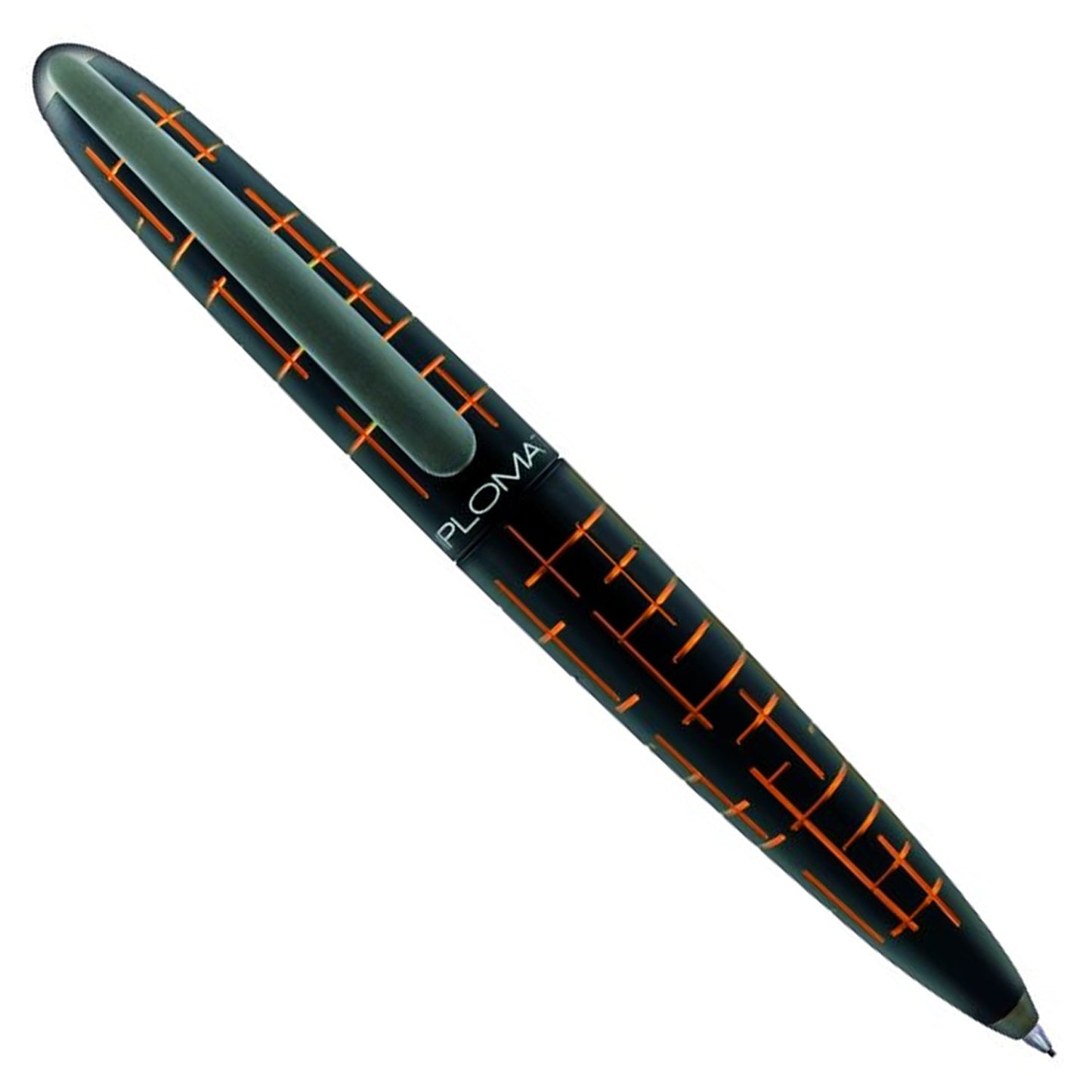 Diplomat Elox Matrix Black/Orange Mechanical Pencil (0.7 MM) D40364050