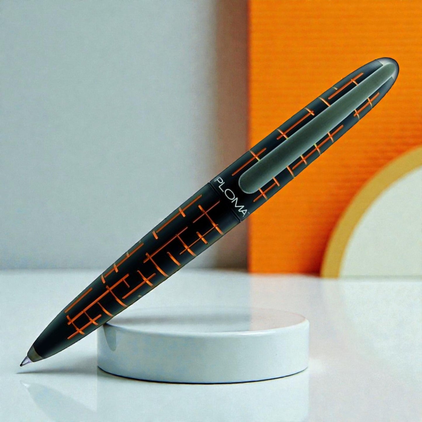 Diplomat Elox Matrix Black/Orange Mechanical Pencil (0.7 MM) D40364050