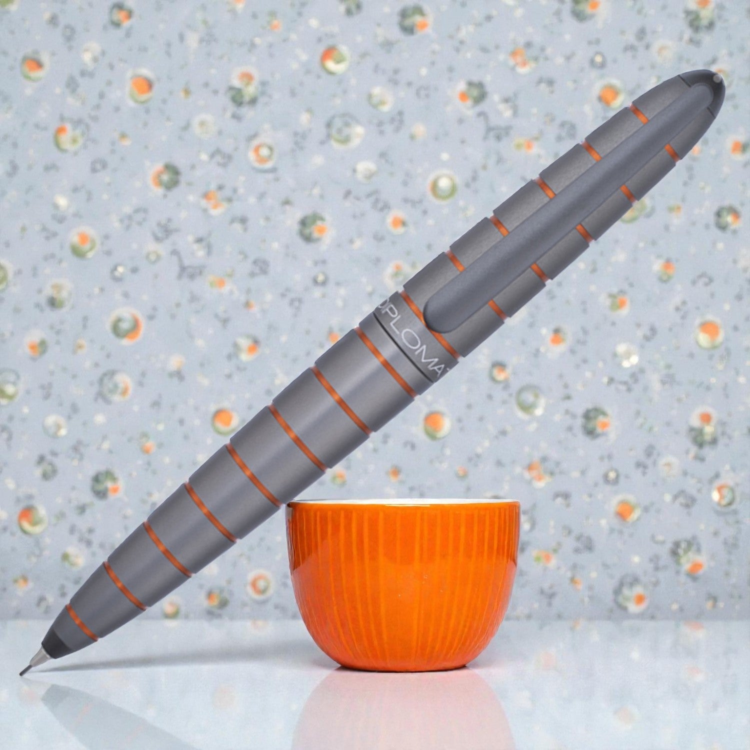 Diplomat Elox Ring Grey/Orange Mechanical Pencil (0.7 MM) D40354050