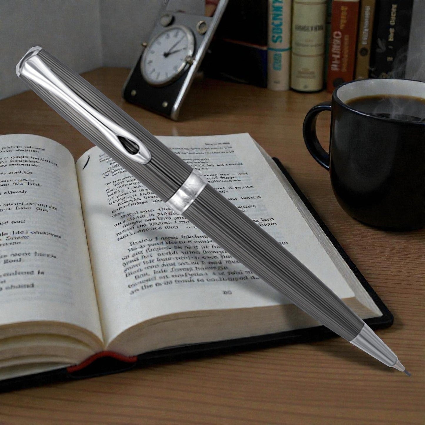 Diplomat Excellence A2 Guilloche Black CT Mechanical Pencil (0.7 MM) D40222050