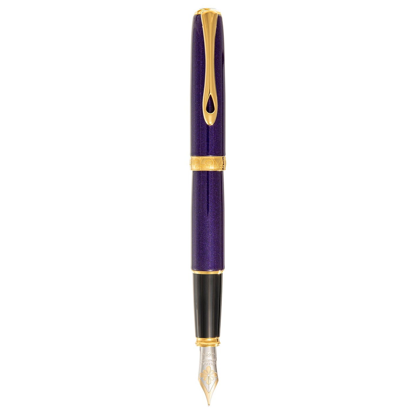 Diplomat Excellence A2 Violet Rain GT 14CT Fountain Pen