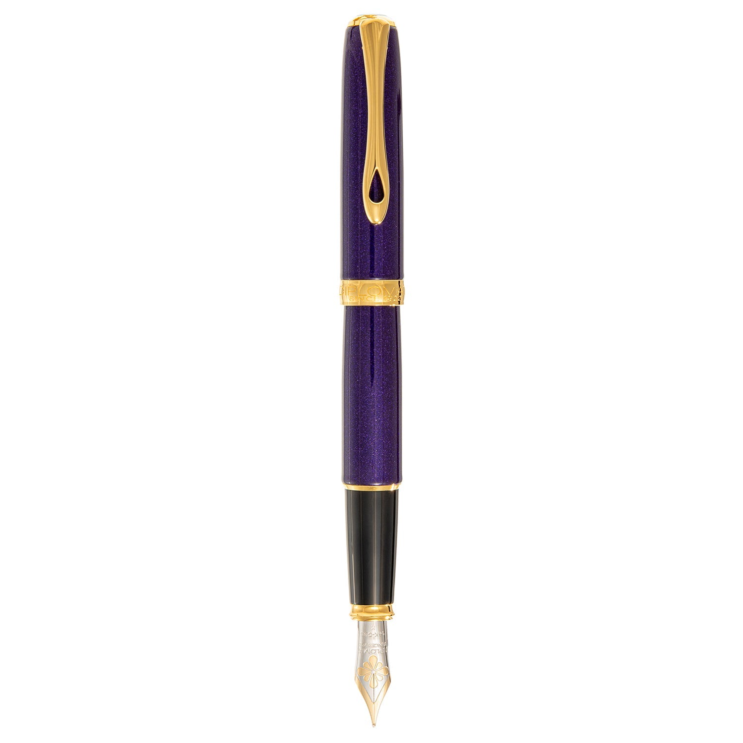 Diplomat Excellence A2 Violet Rain GT 14CT Fountain Pen