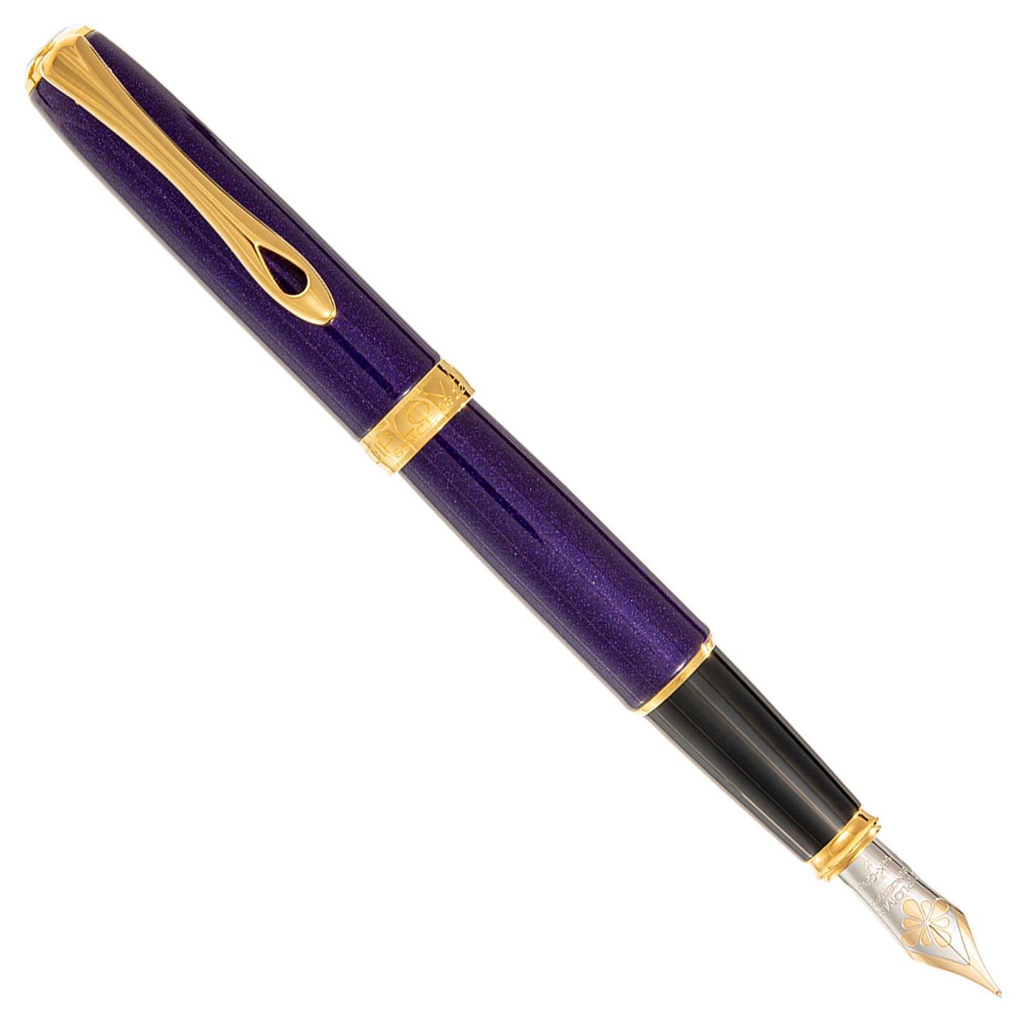 Diplomat Excellence A2 Violet Rain GT 14CT Fountain Pen