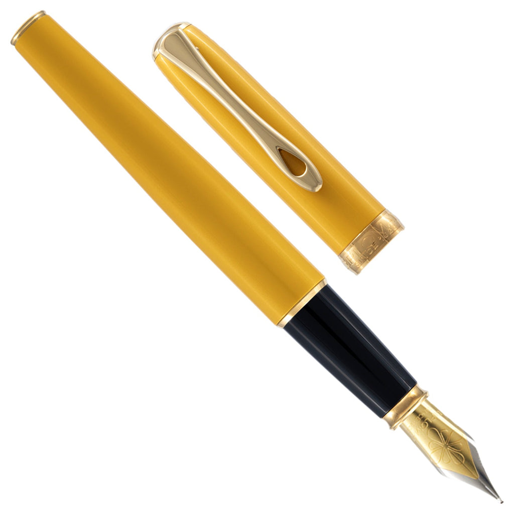 Diplomat Excellence A2 Yellow GT Fountain Pen