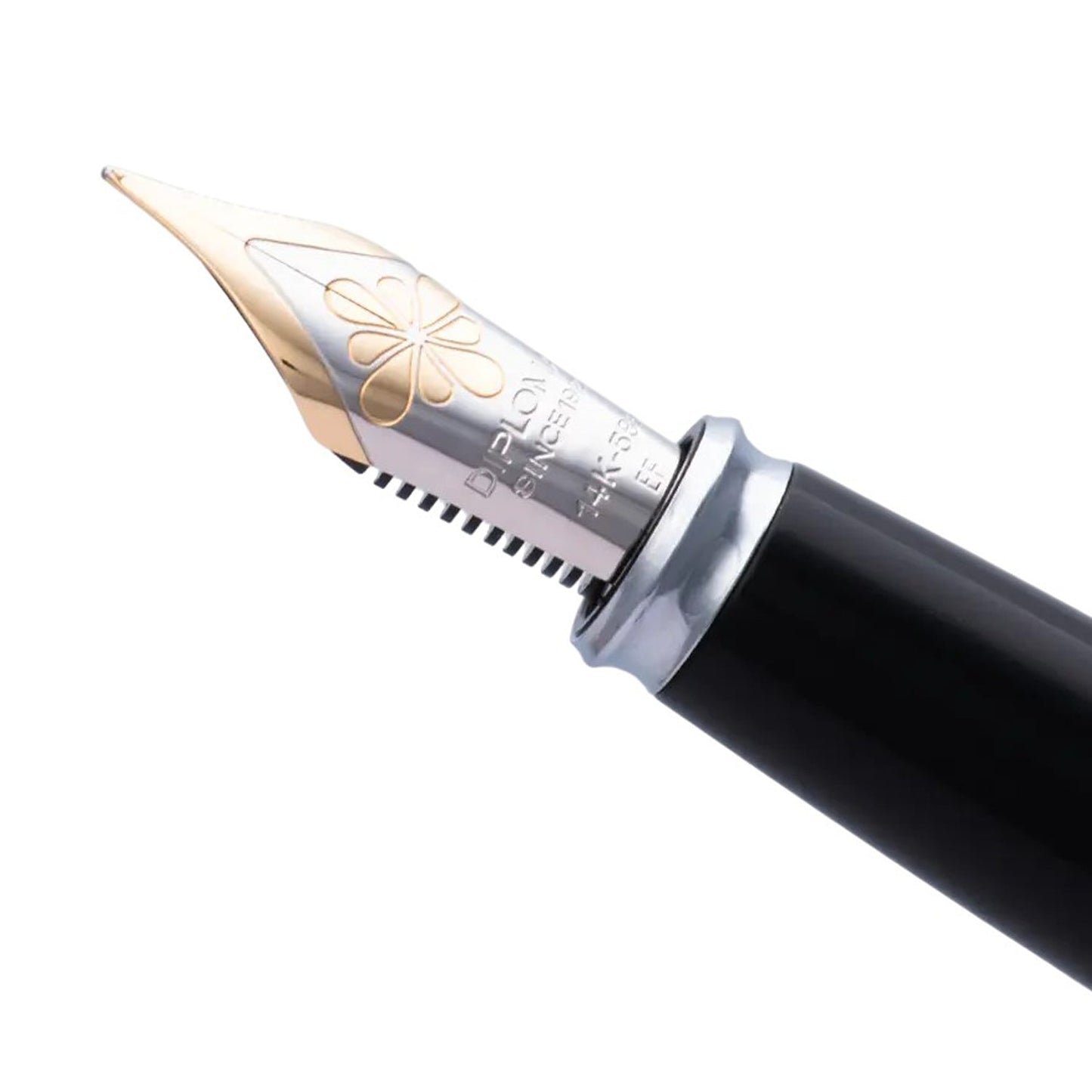 Diplomat Excellence A+ Chrome Plated 14CT Bi-Colour Nib Section