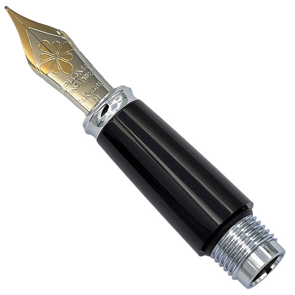 Diplomat Excellence A+ Chrome Plated 14CT Bi-Colour Nib Section