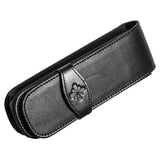 Diplomat Leather Two Pen Case (Black) D41000002