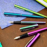 Diplomat Traveller Funky Blue CT Fountain Pen