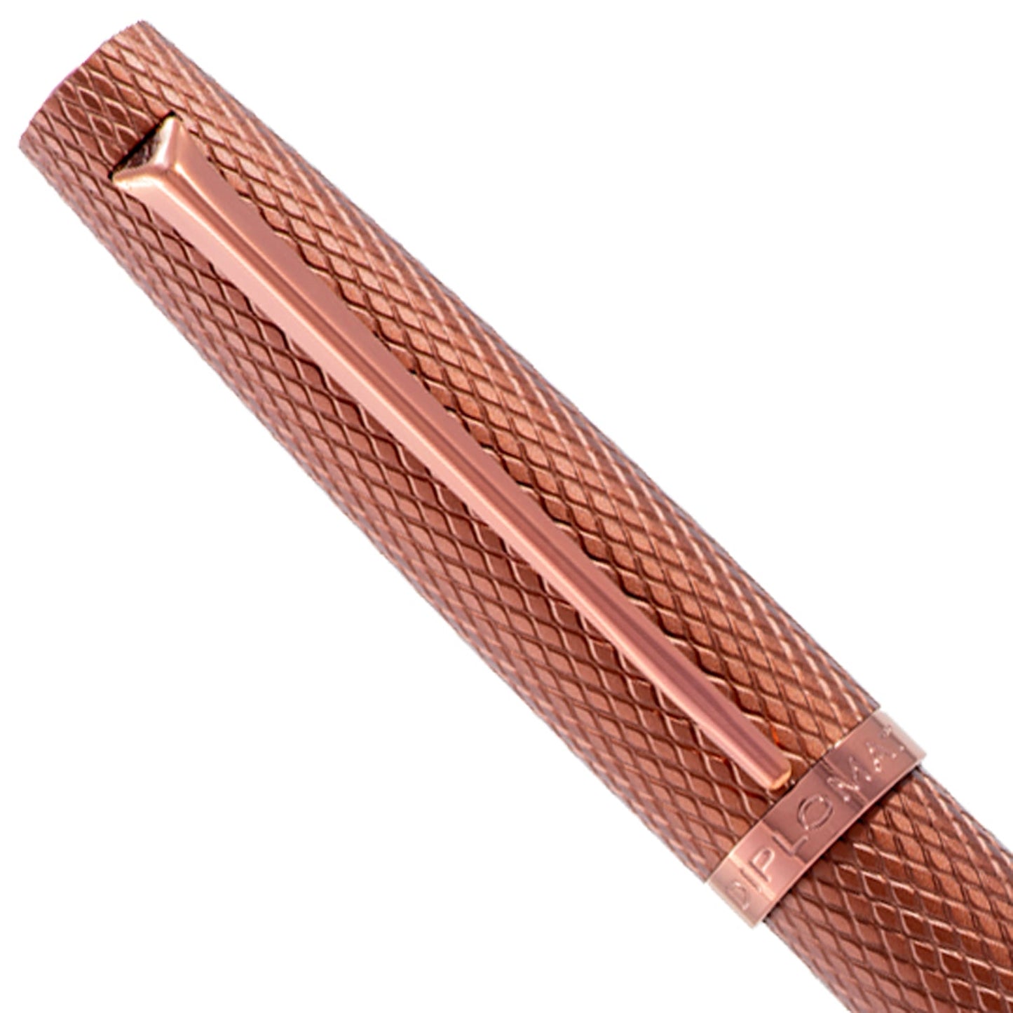 Diplomat Viper Brown Guilloche Roller Ball Pen D41303030