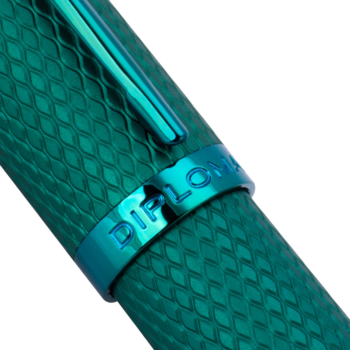 Diplomat Viper Green Guilloche Ballpoint Pen D41304040