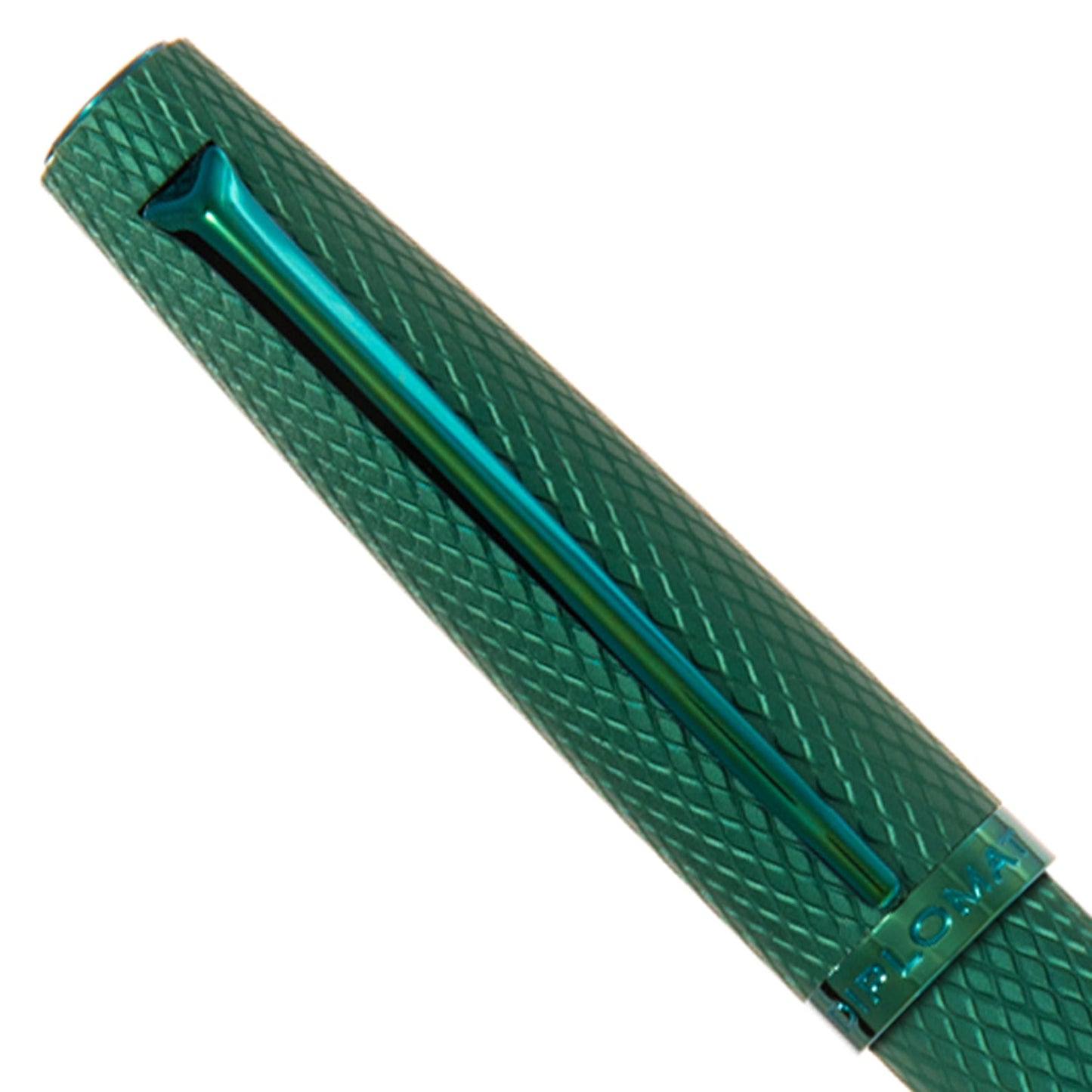Diplomat Viper Green Guilloche Ballpoint Pen D41304040