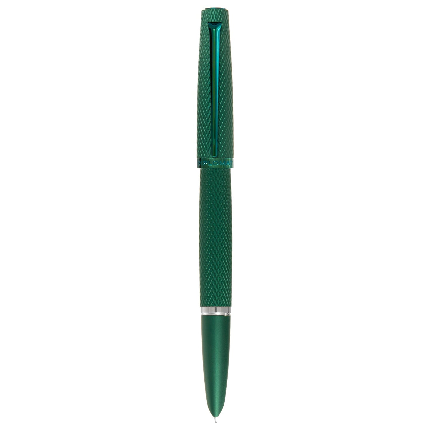 Diplomat Viper Green Guilloche Fountain Pen