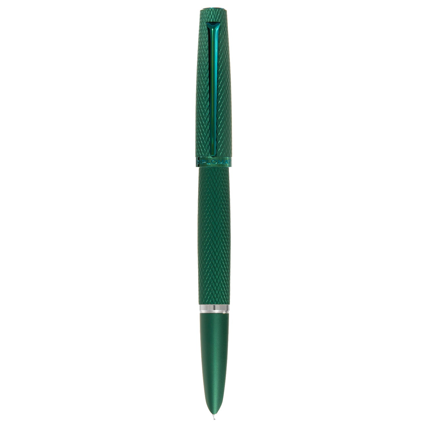 Diplomat Viper Green Guilloche Fountain Pen