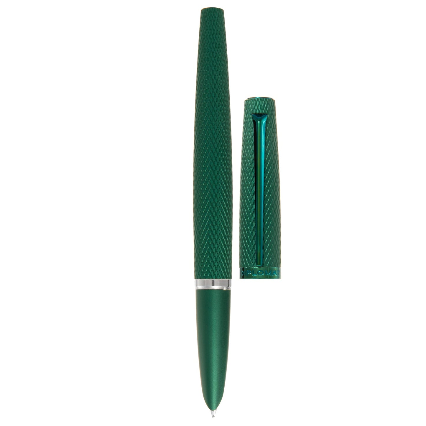 Diplomat Viper Green Guilloche Fountain Pen