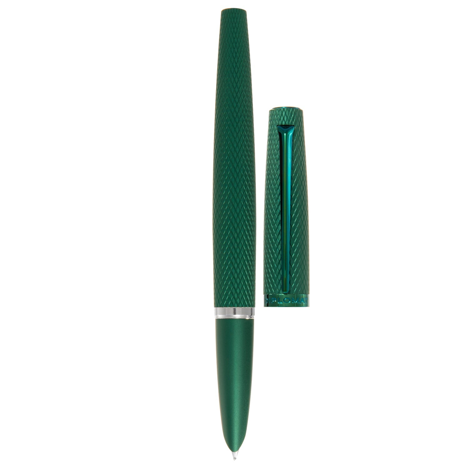 Diplomat Viper Green Guilloche Fountain Pen