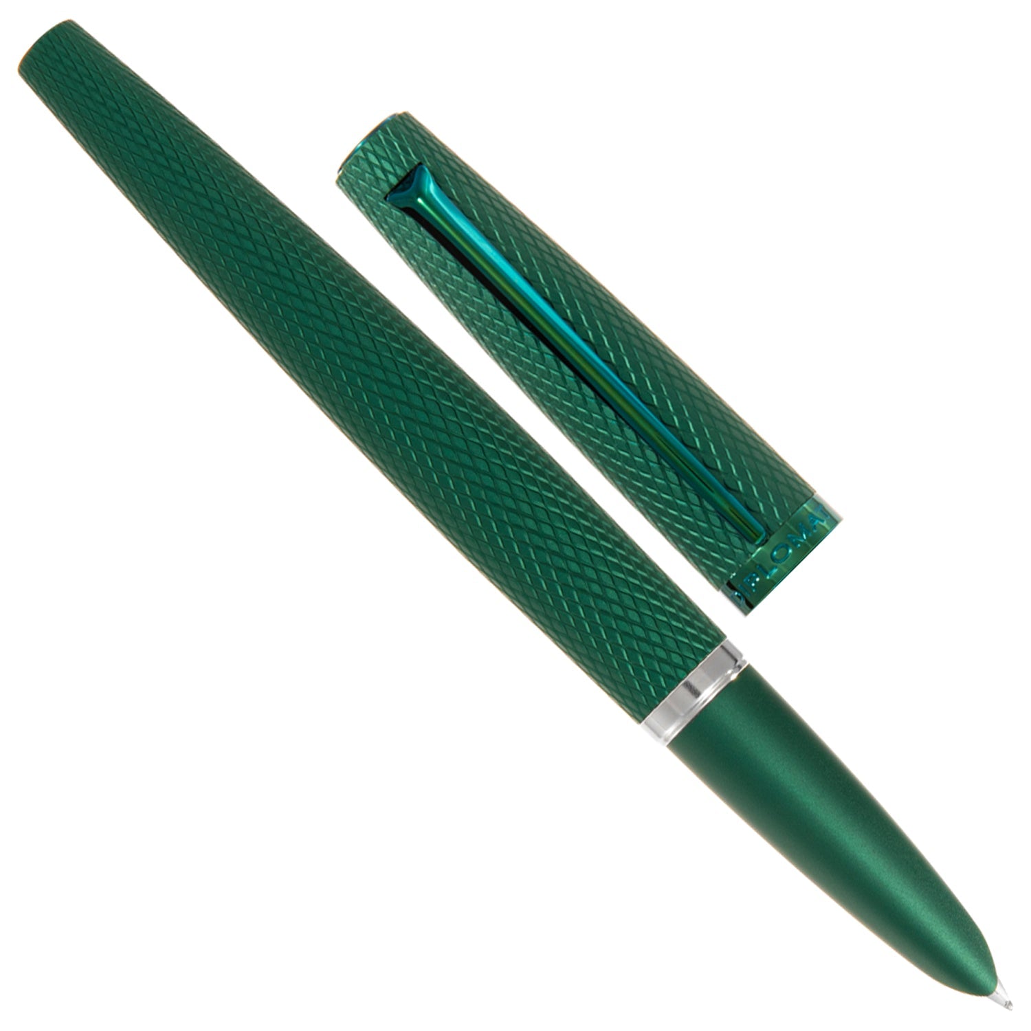 Diplomat Viper Green Guilloche Fountain Pen