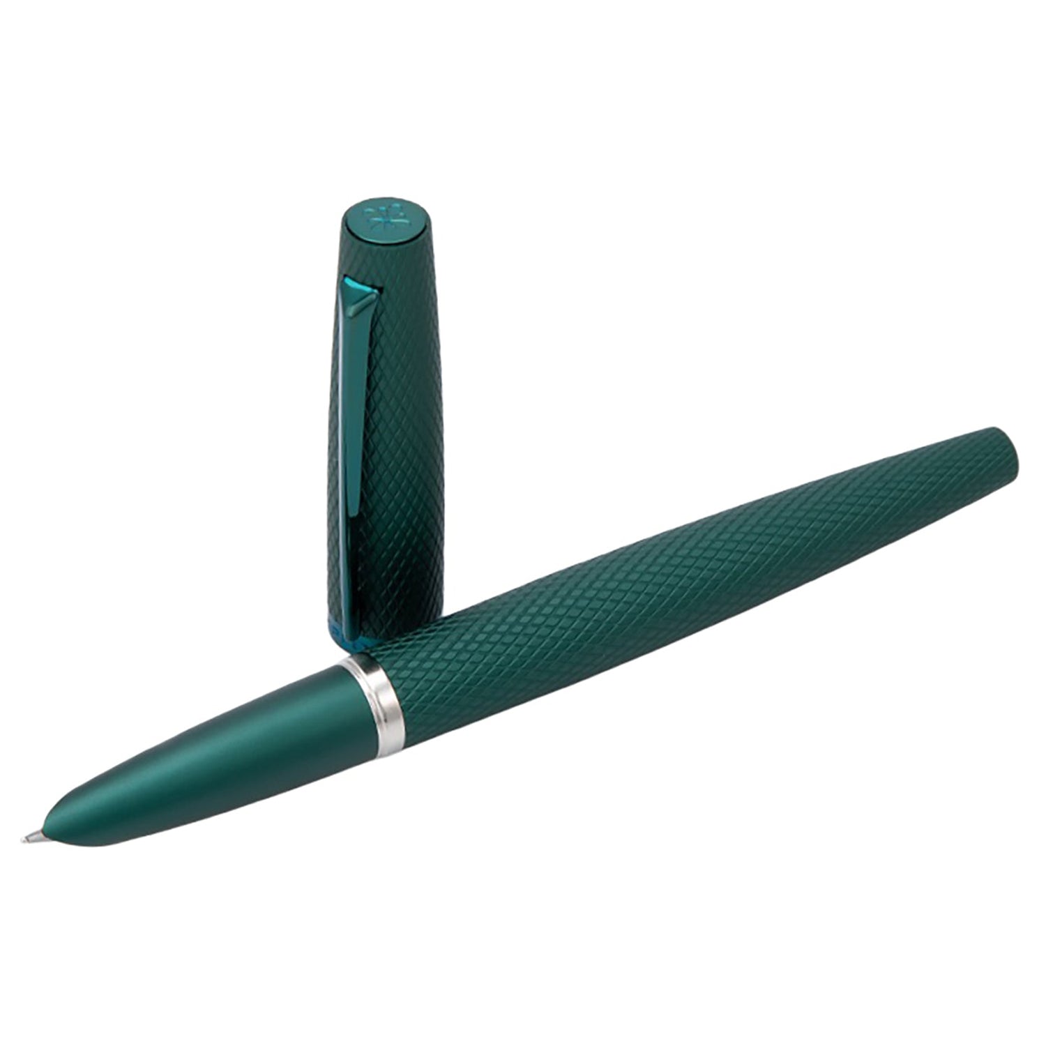 Diplomat Viper Green Guilloche Fountain Pen